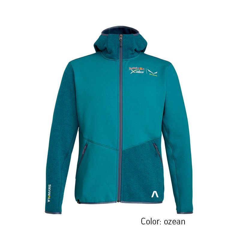 Sudadera abierta con capucha Hombre X-ALPS Full-Zip Salewa - Imagen 3